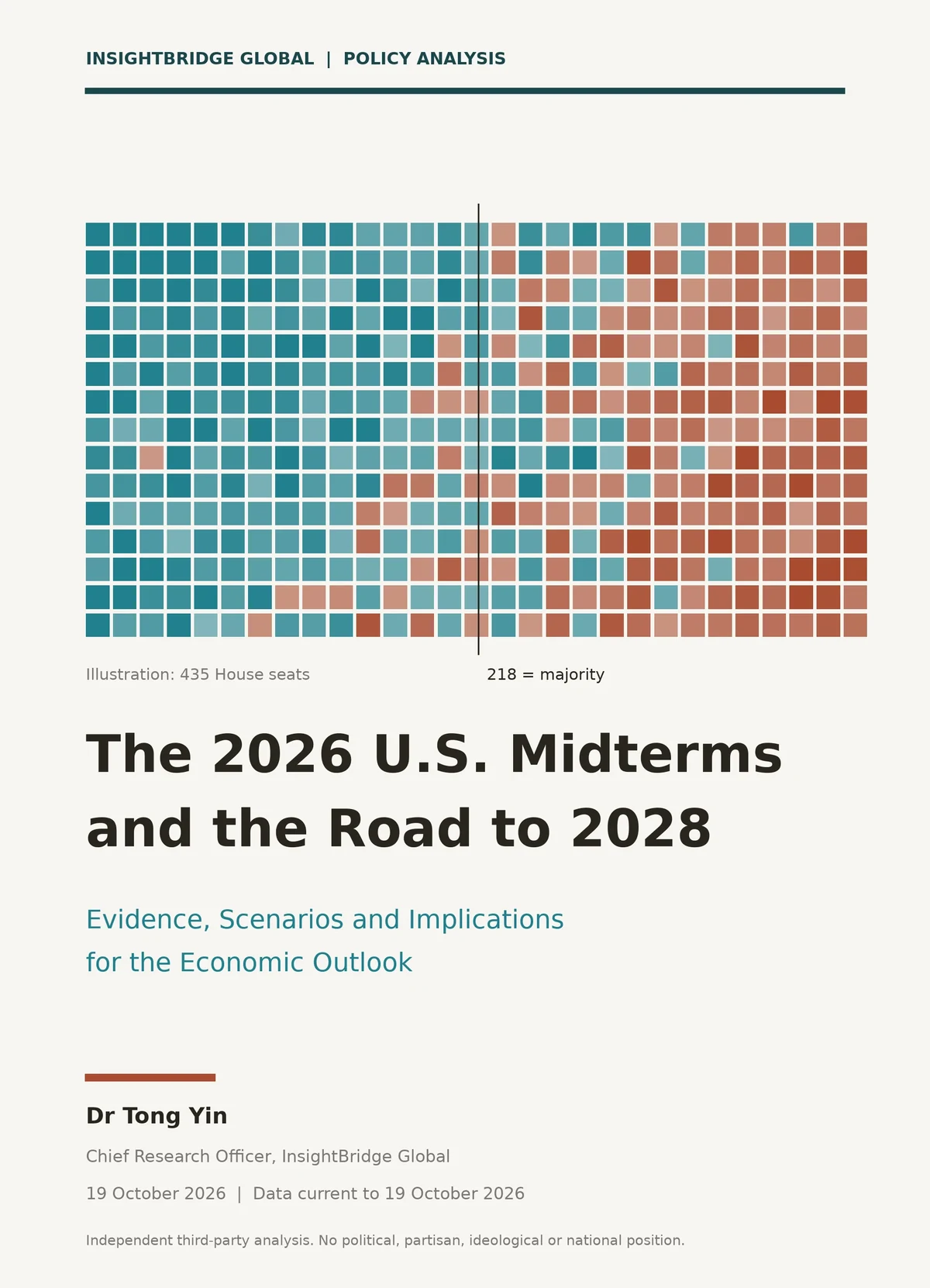 The 2026 U.S. Midterms and the Road to 2028: Evidence, Scenarios and Implications for the Economic Outlook